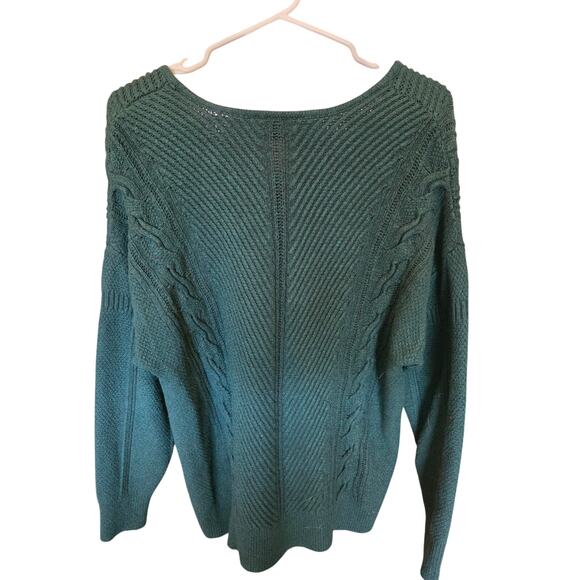 Lane Bryant Sweater 18/20 Womens Plus Size V Neck Long Sleeve Christmas Holiday - Picture 5 of 5